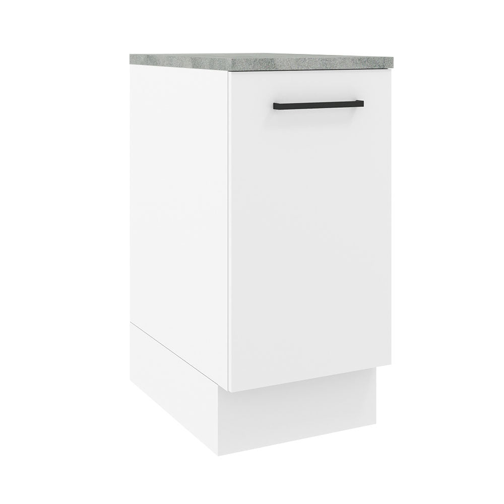 Mueble de Cocina Bajo Agata 40 cm 1 Puerta Blanco