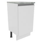 Mueble de Cocina Bajo Glamy 40 cm 1 Puerta Blanco