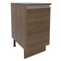 Mueble de Cocina Bajo Glamy 40 cm 1 Puerta Marrón