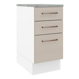 Mueble de Cocina Bajo Agata 40 cm 3 Cajones