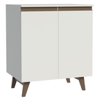 Mueble de Cocina Bajo Reims 70 cm 2 Puertas Blanco