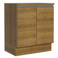 Mueble de Cocina Bajo Glamy 70 cm 2 Puertas Marrón