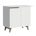 Mueble de Cocina Bajo de Esquina Reims 1 Puerta Blanco
