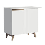 Mueble de Cocina Bajo de Esquina Reims 1 Puerta Blanco