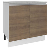 Mueble de Cocina Bajo Glamy 80 cm 2 Puertas