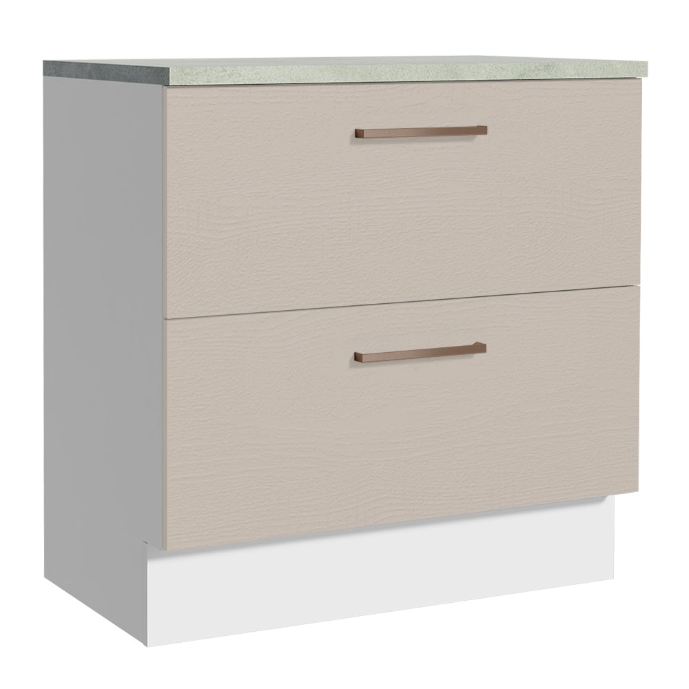 Mueble de Cocina Bajo Agata 80 cm 2 Cajones