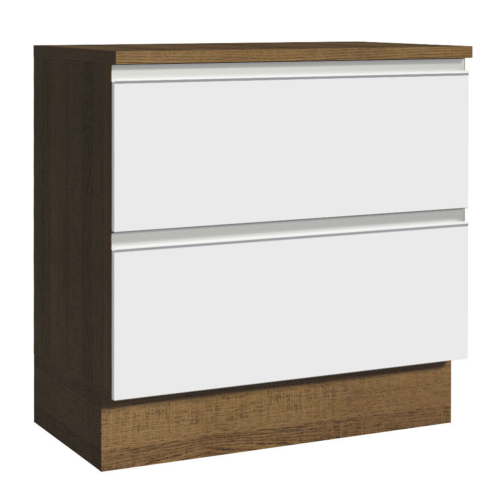Mueble de Cocina Bajo Glamy 80 cm 2 Cajones