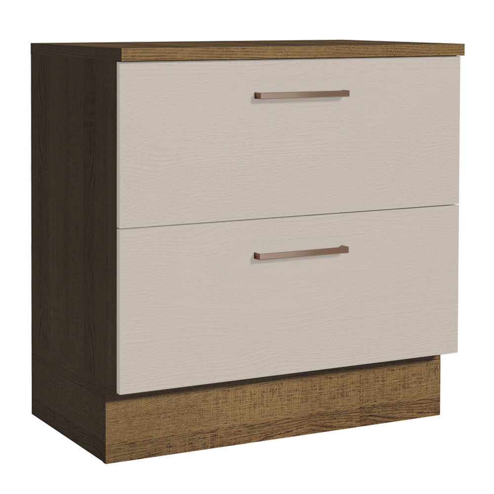 Mueble de Cocina Bajo Agata 80 cm 2 Cajones