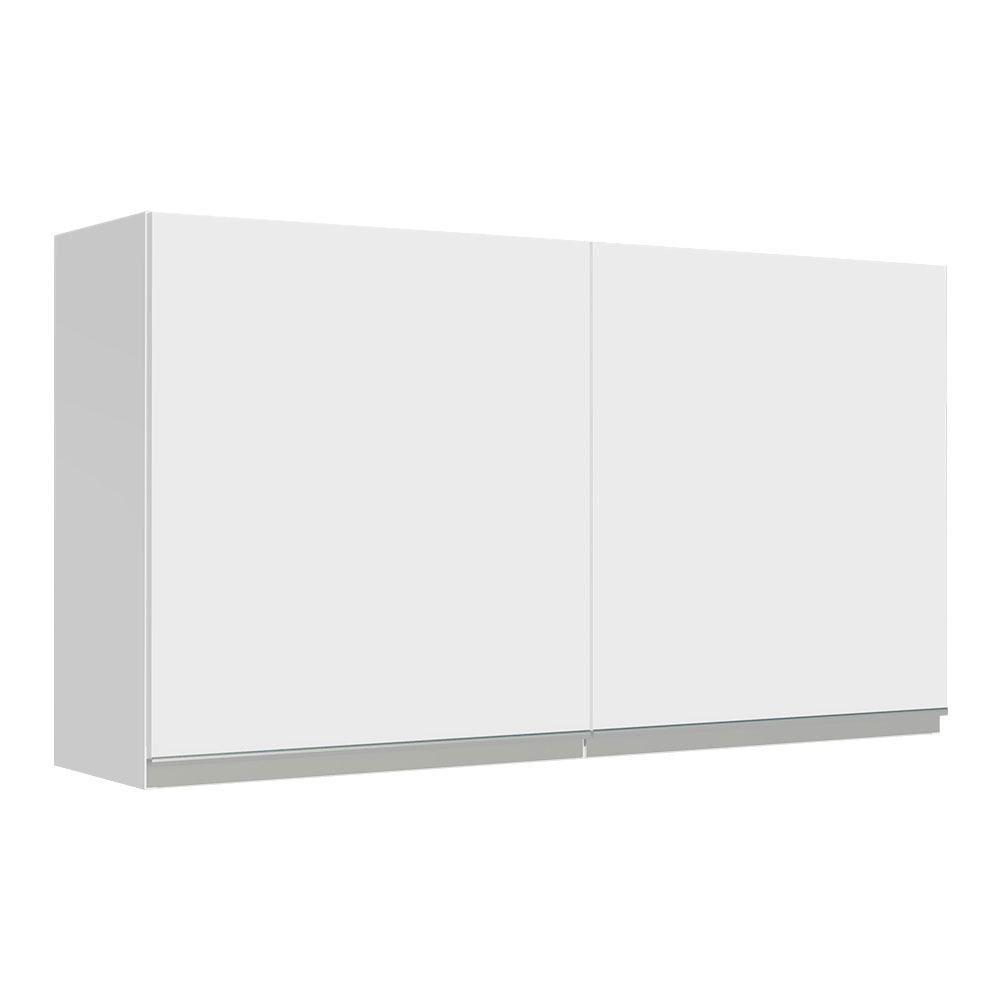 Mueble de Cocina Superior Glamy 1.20 Metros 2 Puertas Blanco