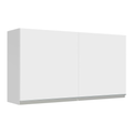 Mueble de Cocina Superior Glamy 1.20 Metros 2 Puertas Blanco