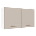 Mueble de Cocina Superior Agata 1.20 Metros 2 Puertas Blanco/Crema