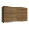 Mueble de Cocina Superior Glamy 1.20 Metros 2 Puertas Marrón