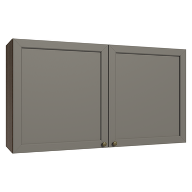 Mueble de Cocina Superior Vik 1.20 Metros 2 Puertas Marrón/Gris
