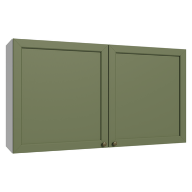 Mueble de Cocina Superior Vik 1.20 Metros 2 Puertas Blanco/Verde