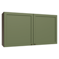 Mueble de Cocina Superior Vik 1.20 Metros 2 Puertas Marrón/Verde