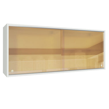 Mueble de Cocina Superior 1.20 m 2 Puertas Corredizas Cristal Reflex