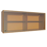 Mueble de Cocina Superior 1.20m 2 Puertas Corredizas de Cristal Reflex
