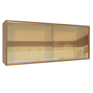 Mueble de Cocina Superior 1.20m 2 Puertas Corredizas de Cristal Reflex