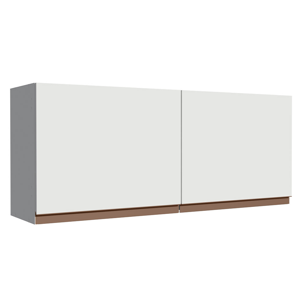 Mueble de Cocina Superior Reims con 2 Puertas 120 cm x 50 cm Blanco