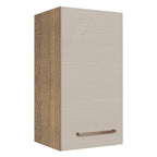 Mueble de Cocina Superior Agata 35 cm 1 Puerta Marrón/Crema