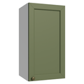 Mueble de Cocina Superior Vik 35 cm 1 Puerta Blanco/Verde