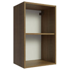 Mueble de Cocina Superior 40 cm Abierto 2 Nichos Marrón Madesa