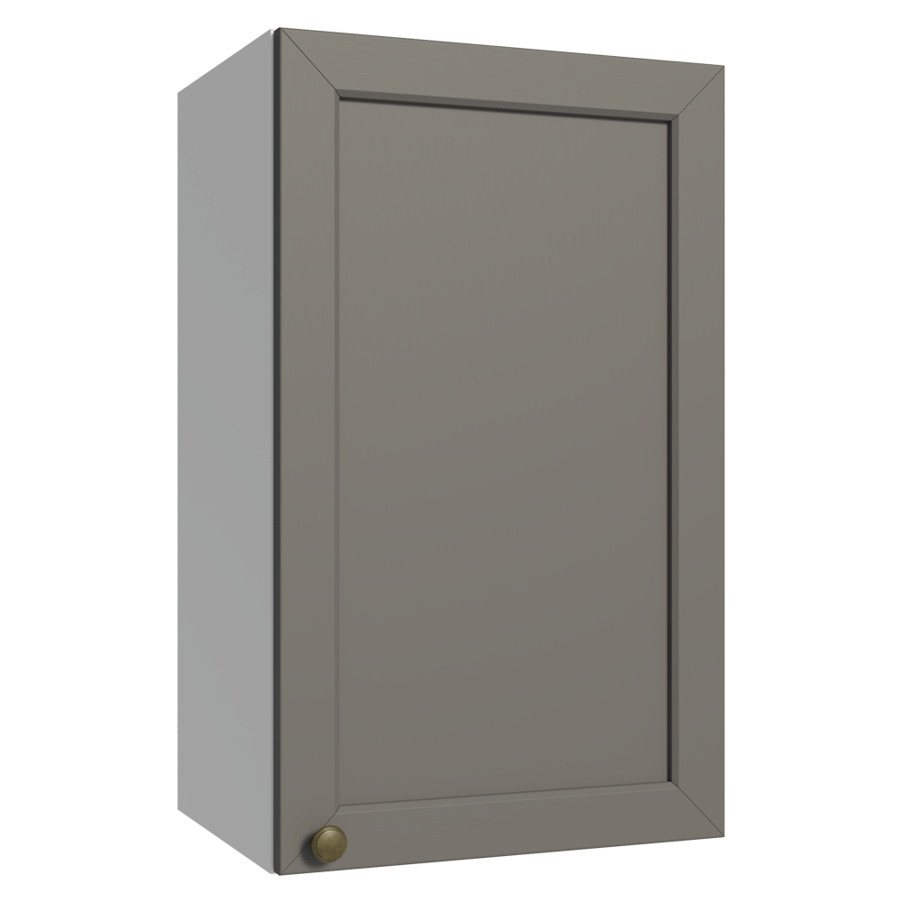 Mueble de Cocina Superior Vik 40 cm 1 Puerta Blanco/Gris