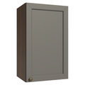 Mueble de Cocina Superior Vik 40 cm 1 Puerta Marrón/Gris