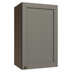 Mueble de Cocina Superior Vik 40 cm 1 Puerta Marrón/Gris