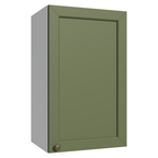Mueble de Cocina Superior Vik 40 cm 1 Puerta Blanco/Verde