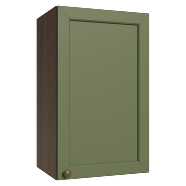 Mueble de Cocina Superior Vik 40 cm 1 Puerta Marrón/Verde