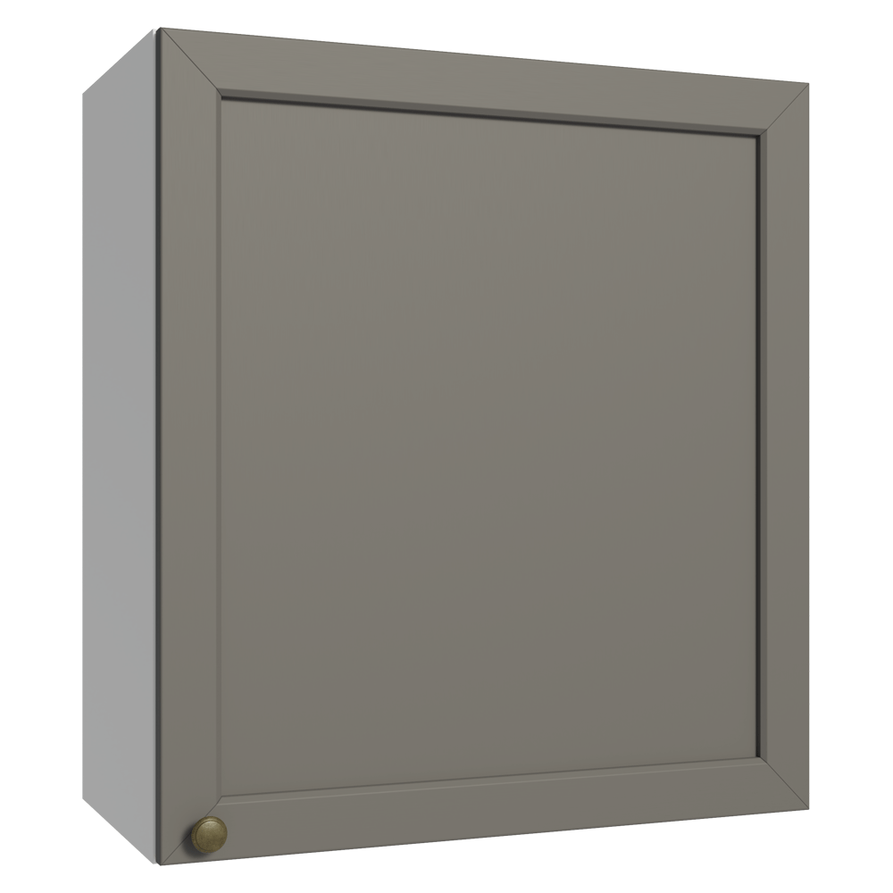 Mueble de Cocina Superior Vik 60 cm 1 Puerta Blanco/Gris