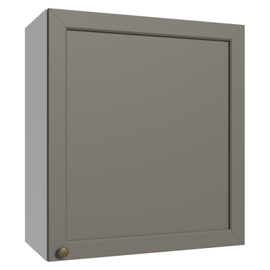Mueble de Cocina Superior Vik 60 cm 1 Puerta Blanco/Gris