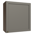 Mueble de Cocina Superior Vik 60 cm 1 Puerta Marrón/Gris