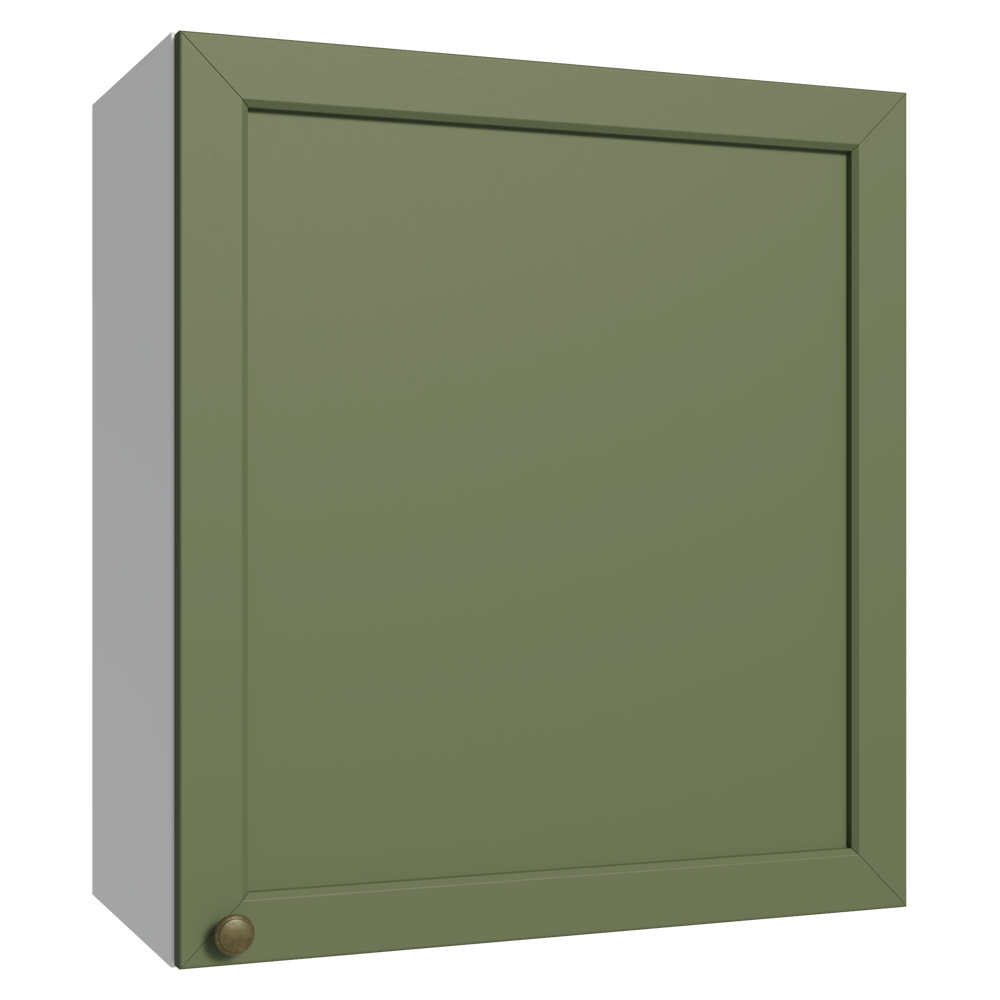 Mueble de Cocina Superior Vik 60 cm 1 Puerta Blanco/Verde