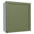 Mueble de Cocina Superior Vik 60 cm 1 Puerta Blanco/Verde