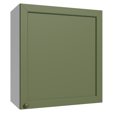 Mueble de Cocina Superior Vik 60 cm 1 Puerta Blanco/Verde
