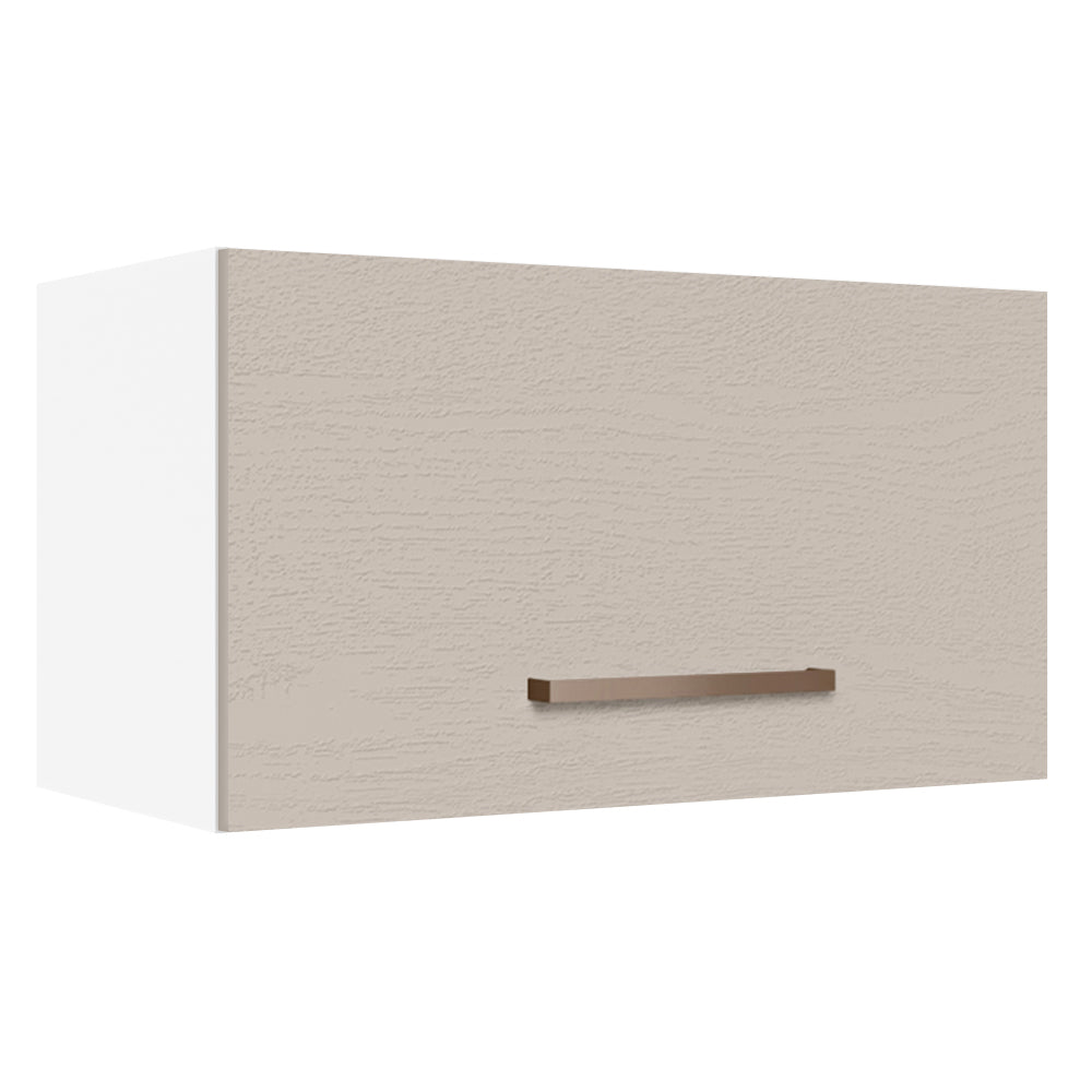 Mueble de Cocina Superior Agata 60 cm 1 Puerta Abatible Blanco/Crema