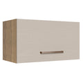 Mueble de Cocina Superior Agata 60 cm 1 Puerta Abatible Marrón/Crema