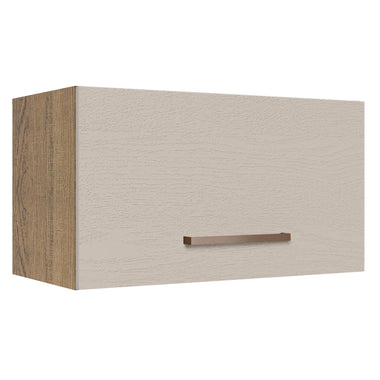 Mueble de Cocina Superior Agata 60 cm 1 Puerta Abatible Marrón/Crema
