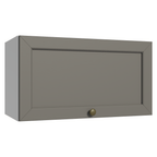 Mueble de Cocina Superior Vik 60 cm 1 Puerta Abatible Blanco/Gris