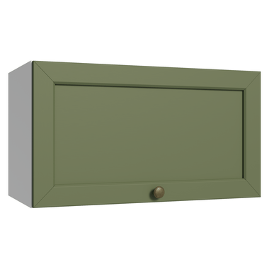 Mueble de Cocina Superior Vik 60 cm 1 Puerta Abatible Blanco/Verde