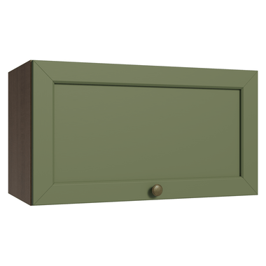Mueble de Cocina Superior Vik 60 cm 1 Puerta Abatible Marrón/Verde
