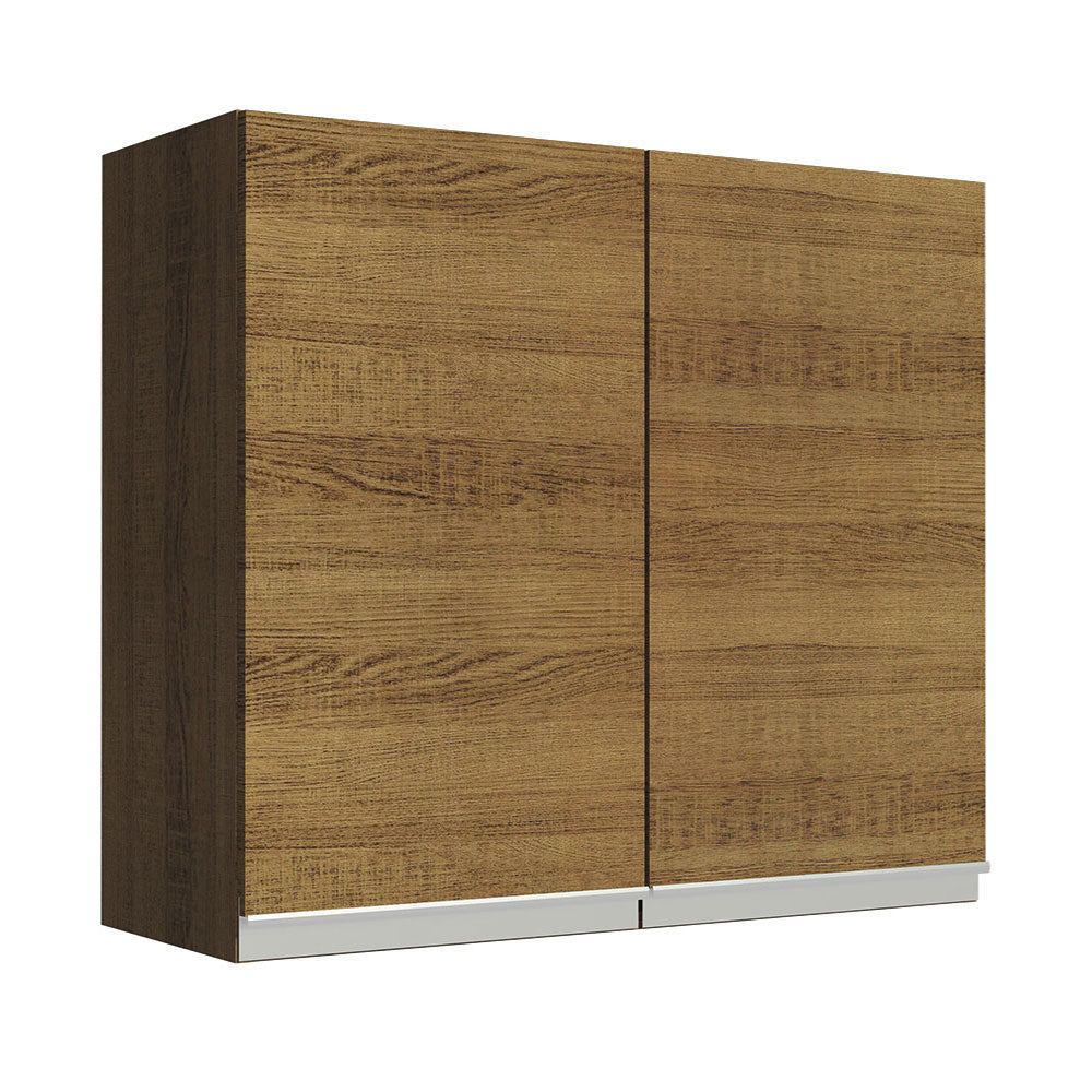 Mueble de Cocina Superior Glamy 70 cm 2 Puertas Marrón