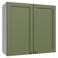 Mueble de Cocina Superior Vik 70 cm 2 Puertas Blanco/Verde