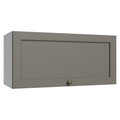 Mueble de Cocina Superior Vik 70 cm 1 Puerta Abatible Blanco/Gris