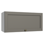 Mueble de Cocina Superior Vik 70 cm 1 Puerta Abatible Blanco/Gris