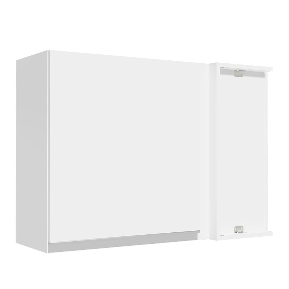 Mueble de Cocina Superior de Esquina Glamy 1 Puerta Blanco