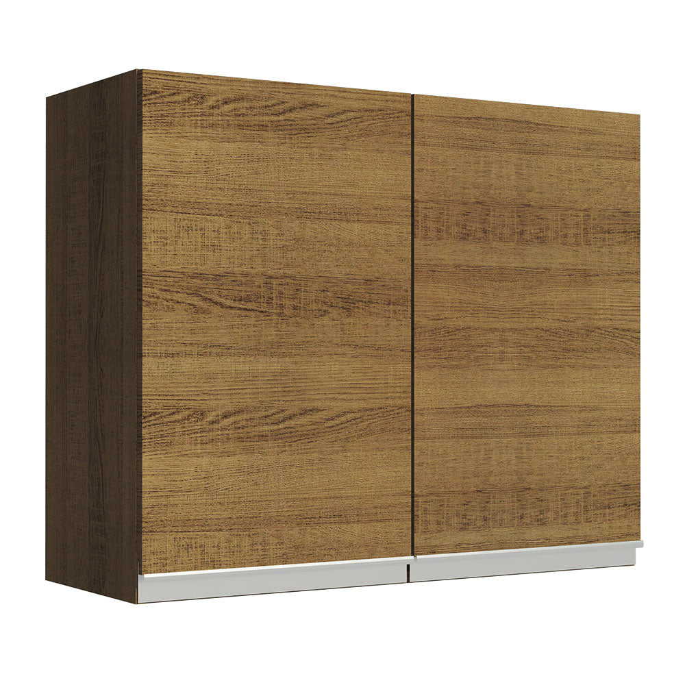 Mueble de Cocina Superior Glamy 80 cm 2 Puertas Marrón