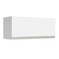 Mueble de Cocina Superior Glamy 80 cm 1 Puerta Abatible Blanco